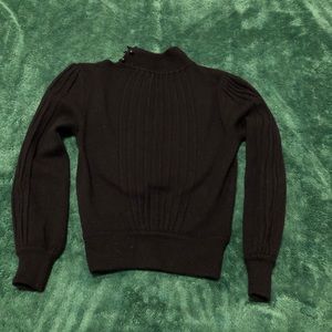Vintage black mock turtleneck